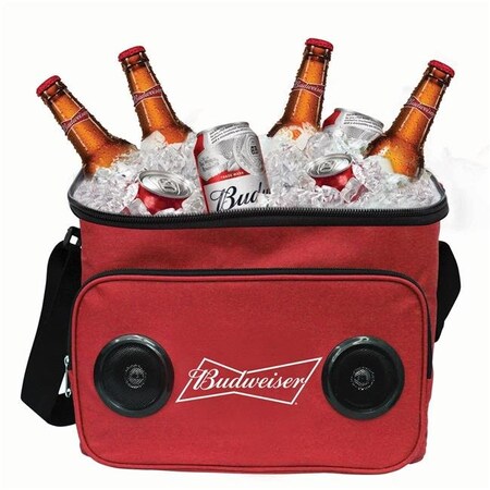 Budweiser Budweiser 38896 Budweiser Bluetooth Speaker Cooler Bag 38896